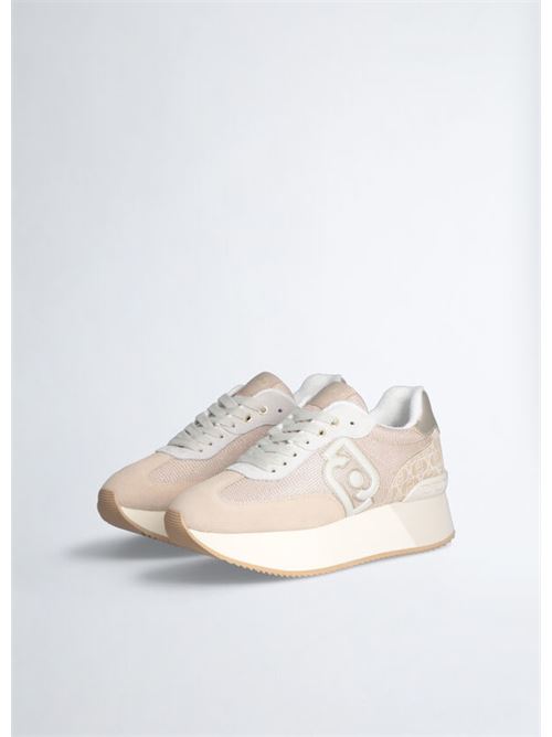 DREAMY 02 - SNEAKER COW SUEDE/MESH/PRINT LIU JO | BF4037PX525/S3412